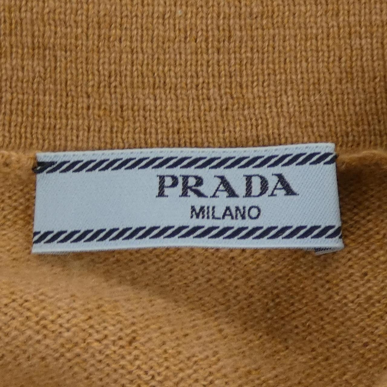 Prada Prada Prada Cashmere Knit Textile Tops P24Z1V S231 12DB DUTY FREE for USA Size ONE SIZE - 4 Thumbnail