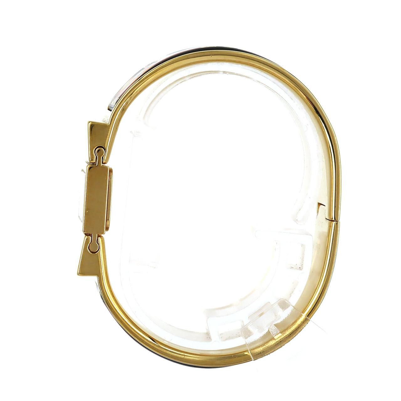 Hermes Hermes Hermes Loequet Enamel Quartz Metal Quartz LO1.201 DUTY FREE for USA Size ONE SIZE - 3 Thumbnail
