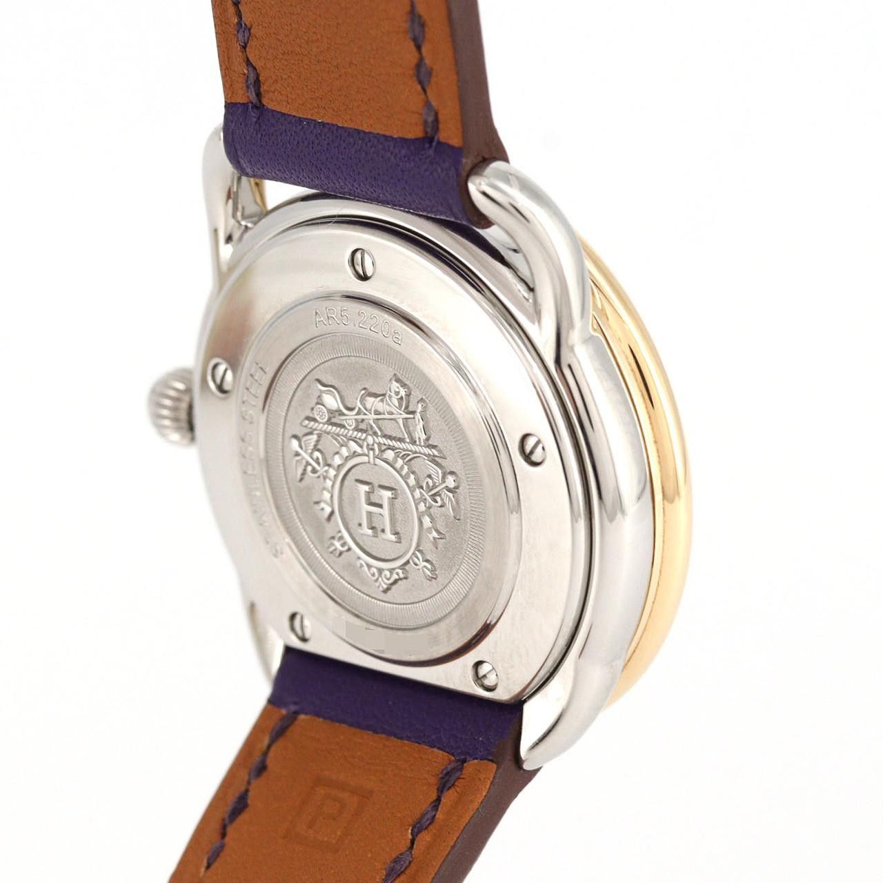 Hermes Hermes Hermes Arceau Quartz Watch Metal Quartz DUTY FREE for USA Size ONE SIZE - 6 Thumbnail