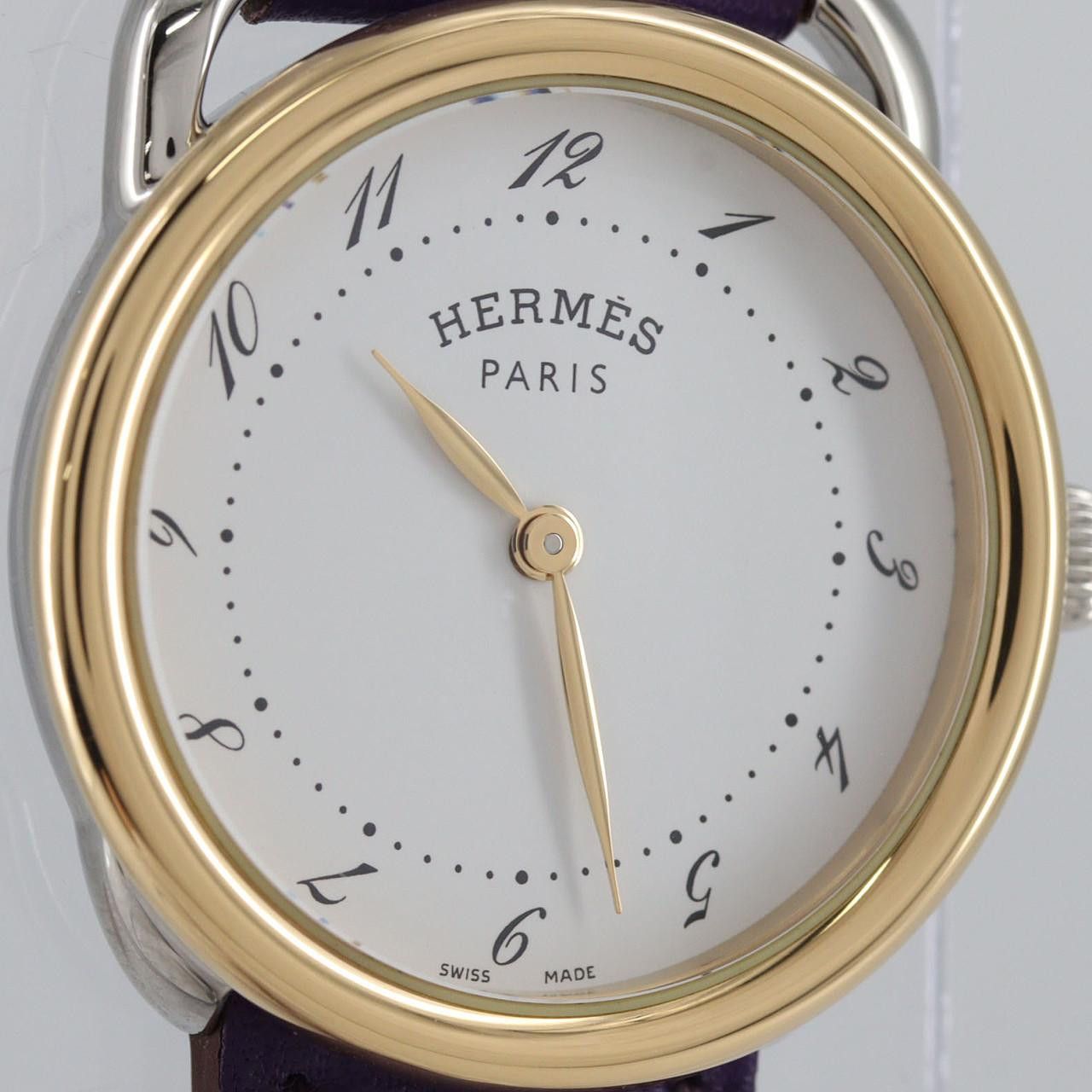 Hermes Hermes Hermes Arceau Quartz Watch Metal Quartz DUTY FREE for USA Size ONE SIZE - 7 Thumbnail