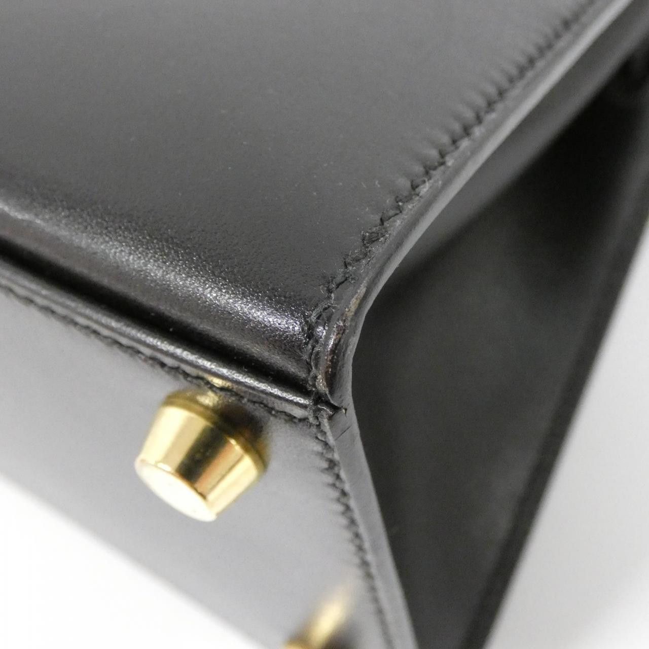 Hermes Hermes Hermes Mini Kelly Box Calf Bag Leather Shoulder Bag A DUTY FREE for USA Size ONE SIZE - 3 Thumbnail