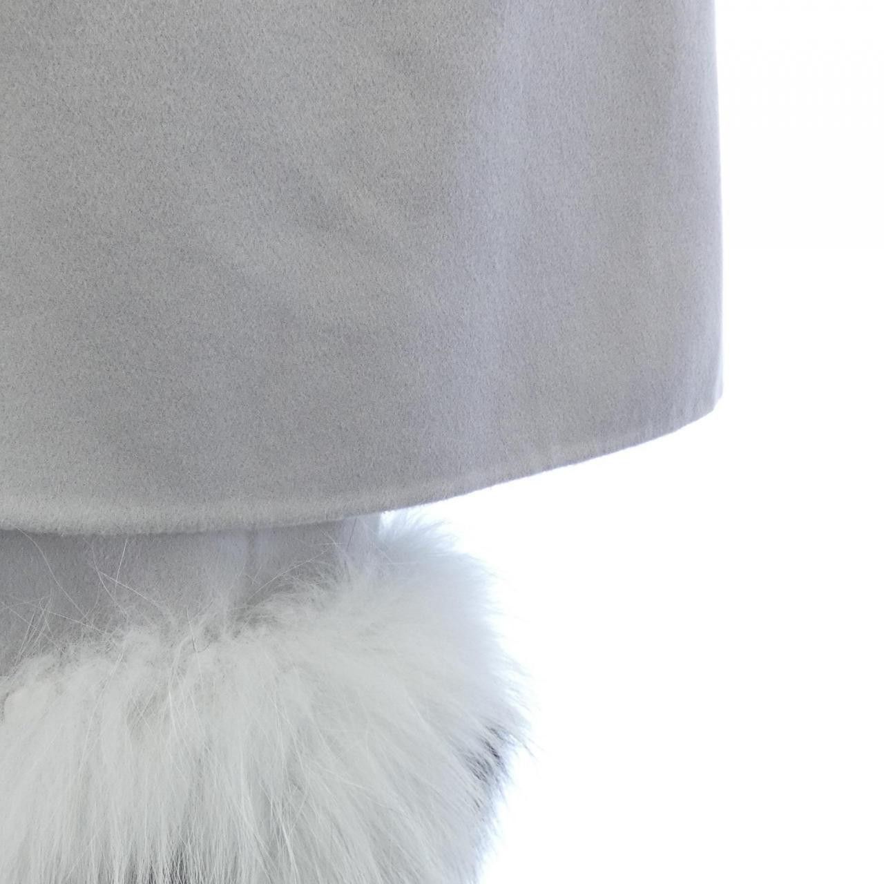 Fendi Fendi Fendi Wool Coat with Fox Fur Pockets Fur Outerwear FF8285WID DUTY FREE for USA Size ONE SIZE - 6 Thumbnail