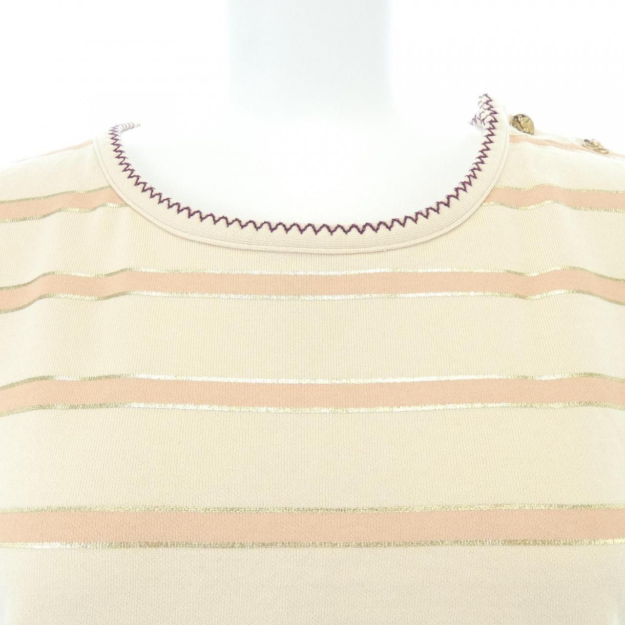 Chanel Chanel Chanel T Shirt Textile T-Shirts P57909V35692 DUTY FREE for USA Size ONE SIZE - 6 Thumbnail