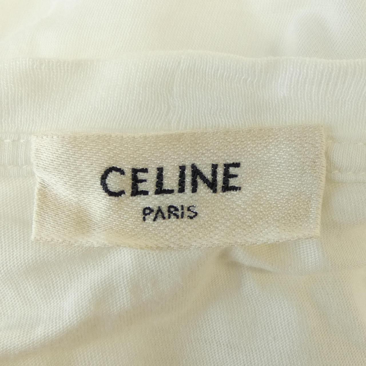 Celine Celine CELINE CHRISTIAN MARCLAY T Shirt Textile T-Shirts 2X235384E DUTY FREE for USA Size ONE SIZE - 4 Thumbnail