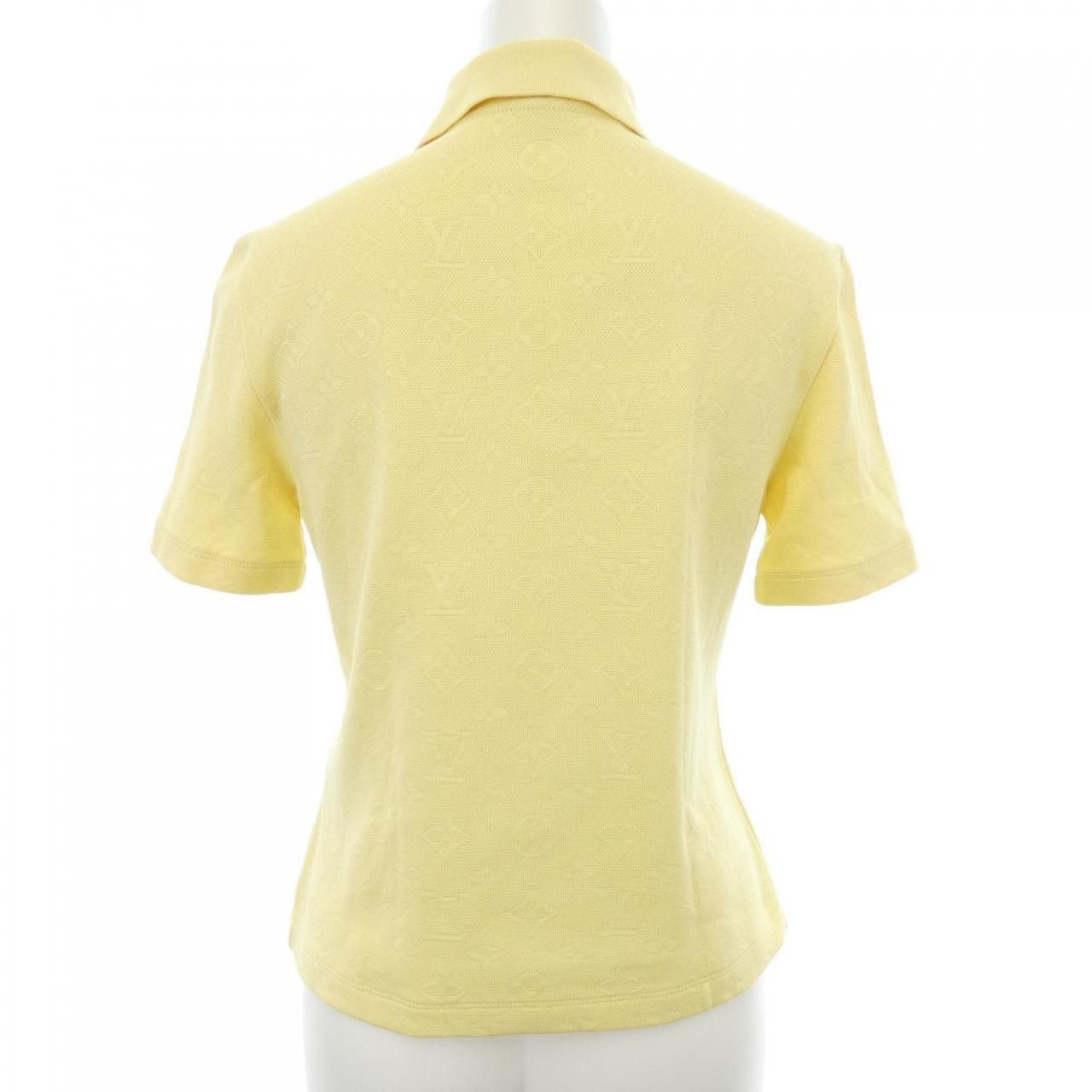 Louis Vuitton Louis Vuitton Louis Vuitton Monogram Pique Cotton Polo Shirt Textile Tops FRJT07DYM DUTY FREE for USA Size ONE SIZE - 2 Thumbnail