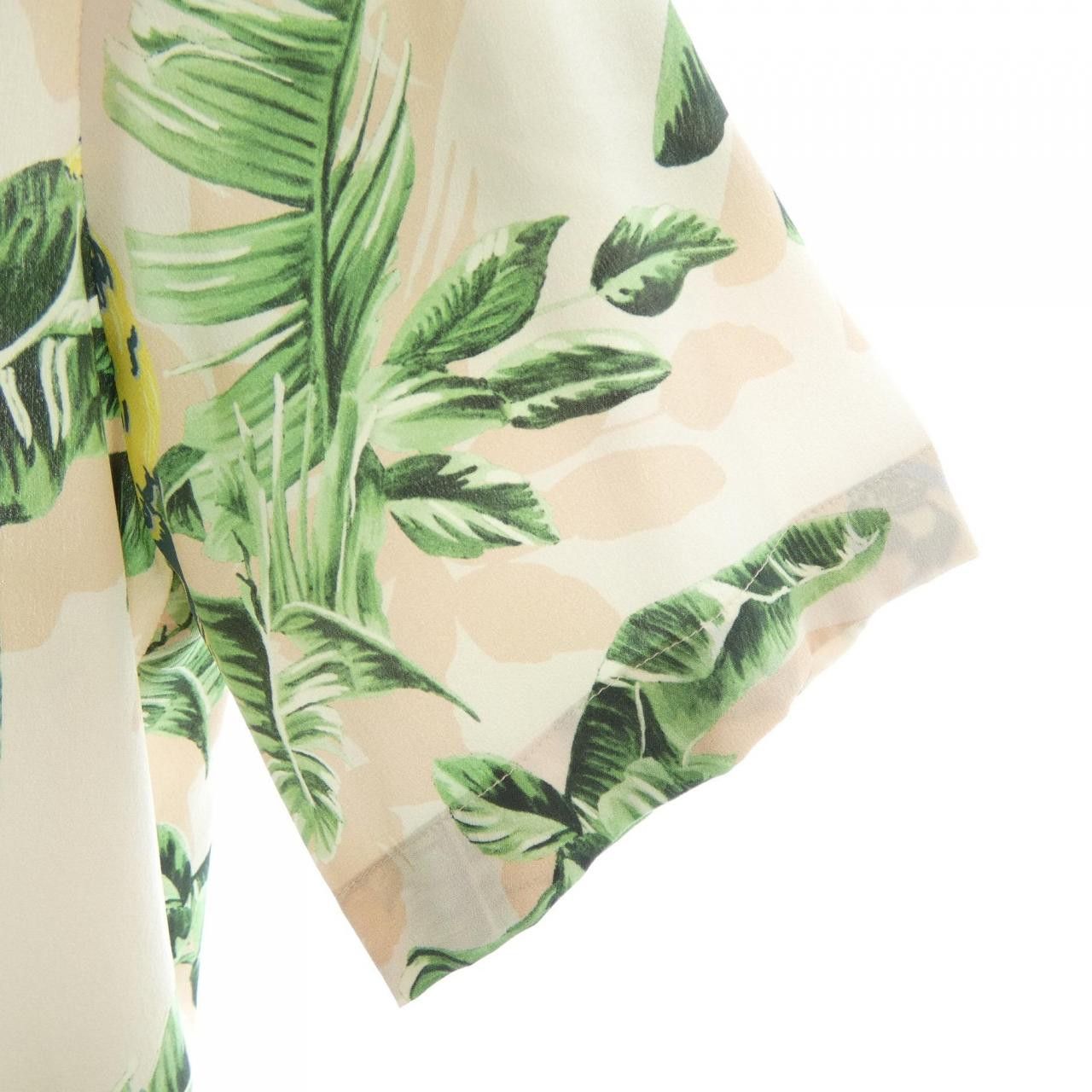 Stella McCartney Stella Mccartney Stella McCartney Silk Short Sleeve Shirt Textile Tops 495406SKA12 DUTY FREE for USA Size ONE SIZE - 7 Thumbnail