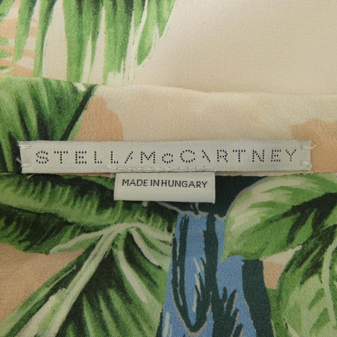 Stella McCartney Stella Mccartney Stella McCartney Silk Short Sleeve Shirt Textile Tops 495406SKA12 DUTY FREE for USA Size ONE SIZE - 5 Thumbnail