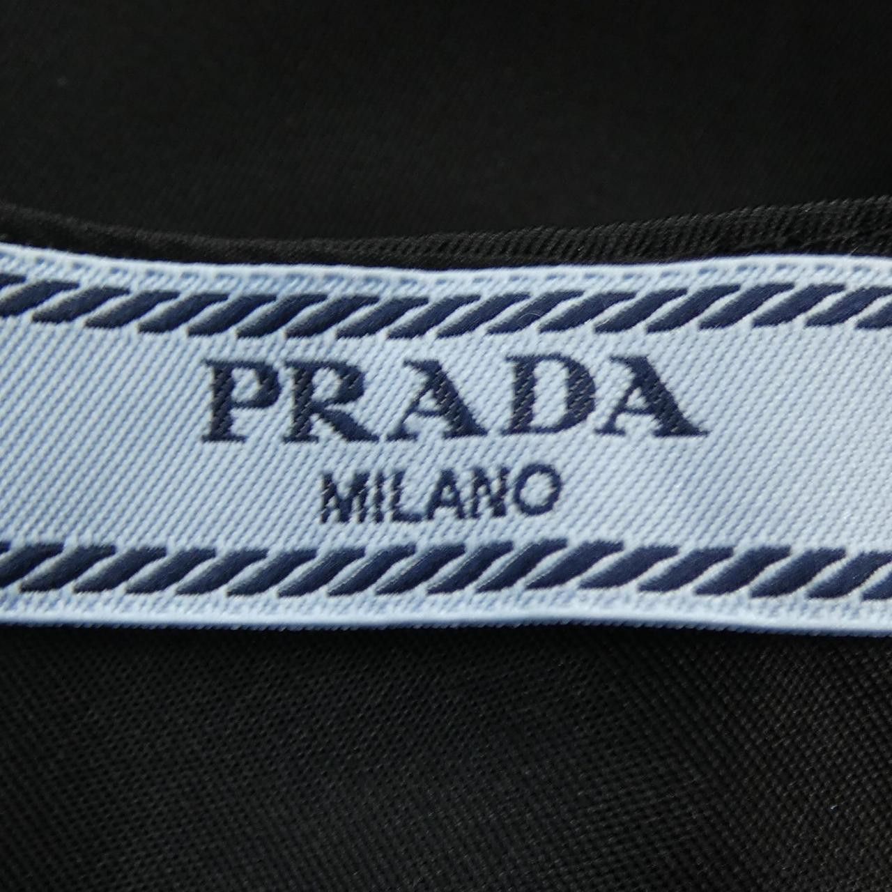 Prada Prada Prada Triangle Logo RE-NYLON Dress Textile Dresses 230652 S211 1WQ8 DUTY FREE for USA Size ONE SIZE - 4 Thumbnail