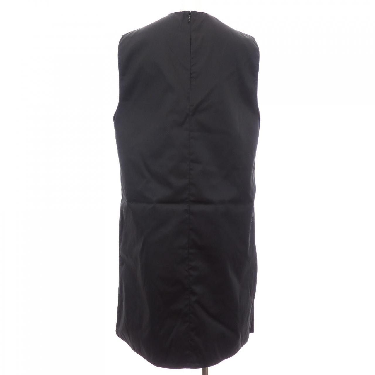 Prada Prada Prada Triangle Logo RE-NYLON Dress Textile Dresses 230652 S211 1WQ8 DUTY FREE for USA Size ONE SIZE - 2 Thumbnail
