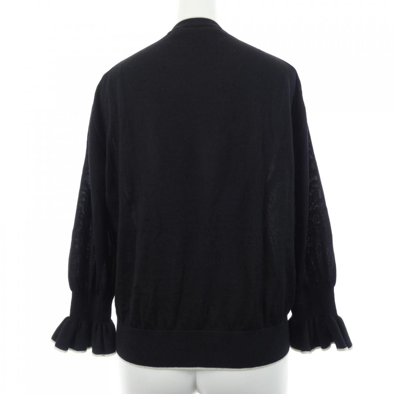 Dior Dior Christian Dior Silk Cashmere Knitwear Textile Tops 314S50AM102 DUTY FREE for USA Size ONE SIZE - 2 Thumbnail
