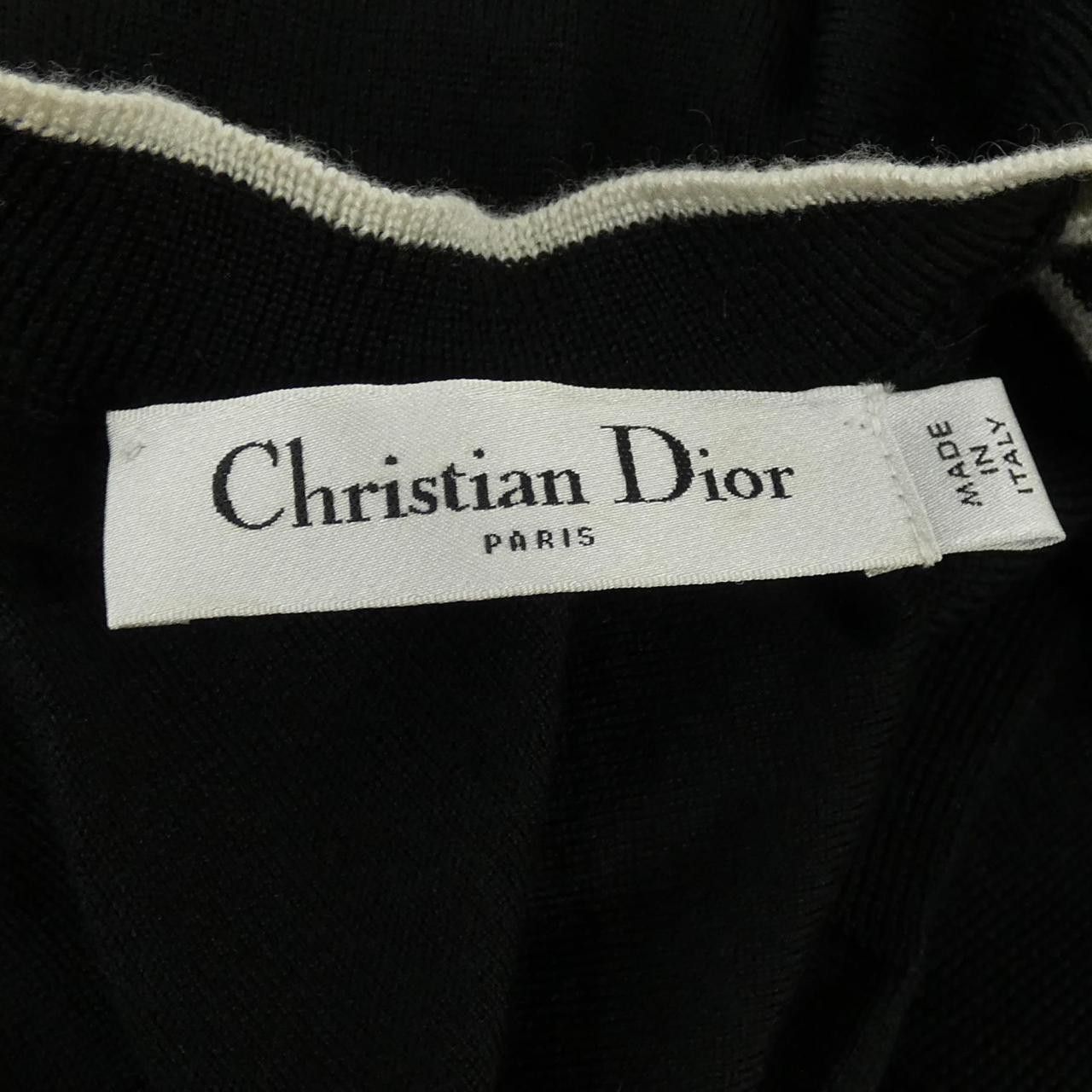 Dior Dior Christian Dior Silk Cashmere Knitwear Textile Tops 314S50AM102 DUTY FREE for USA Size ONE SIZE - 4 Thumbnail