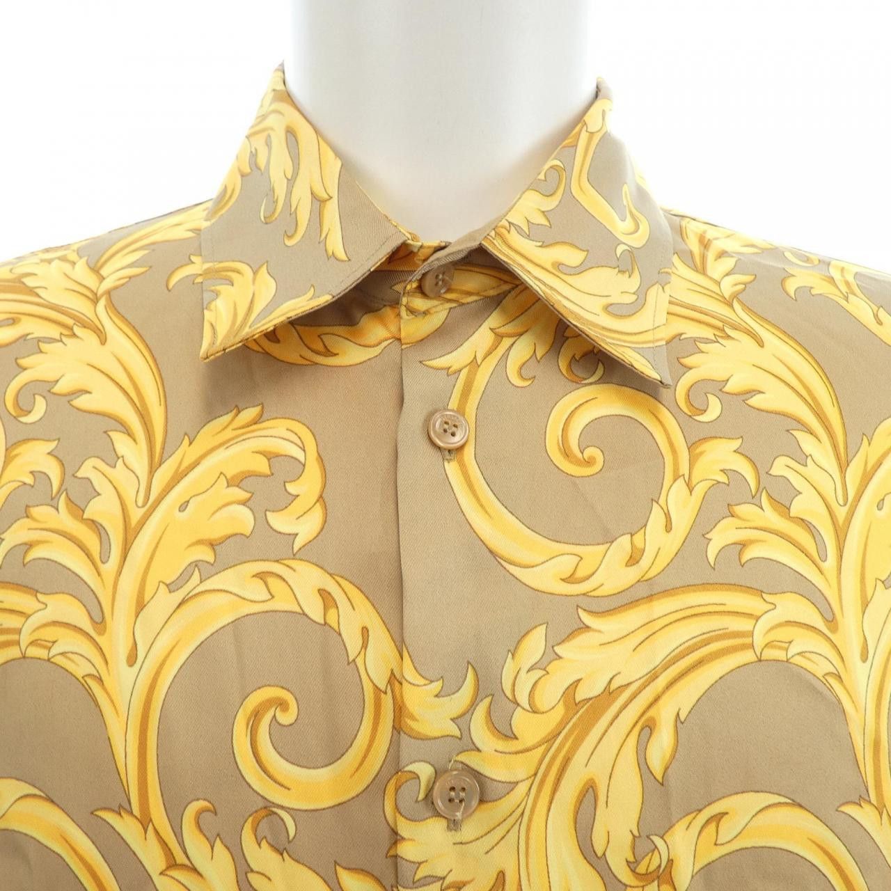 Versace Versace Versace Short Sleeve Shirt Textile Tops 1010103 DUTY FREE for USA Size ONE SIZE - 5 Thumbnail