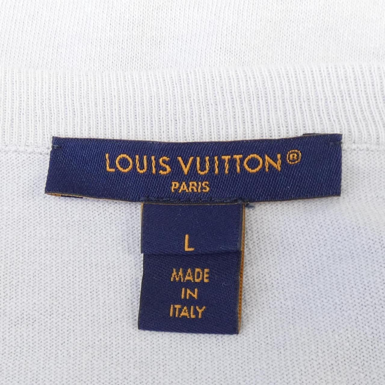 Louis Vuitton Louis Vuitton Louis Vuitton Cotton T Shirt Textile T-Shirts FSTS37SYO DUTY FREE for USA Size ONE SIZE - 4 Thumbnail