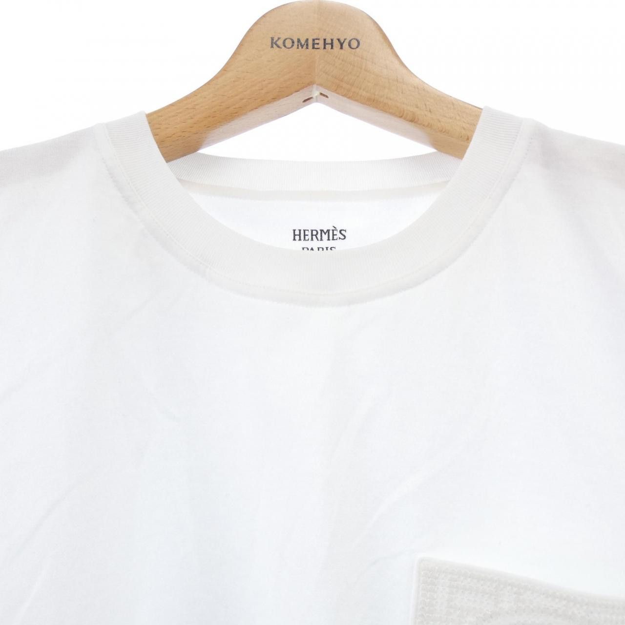 Hermes Hermes Hermes MOSAIQUE Cotton TShirt Textile T-Shirts DUTY FREE for USA Size ONE SIZE - 5 Thumbnail