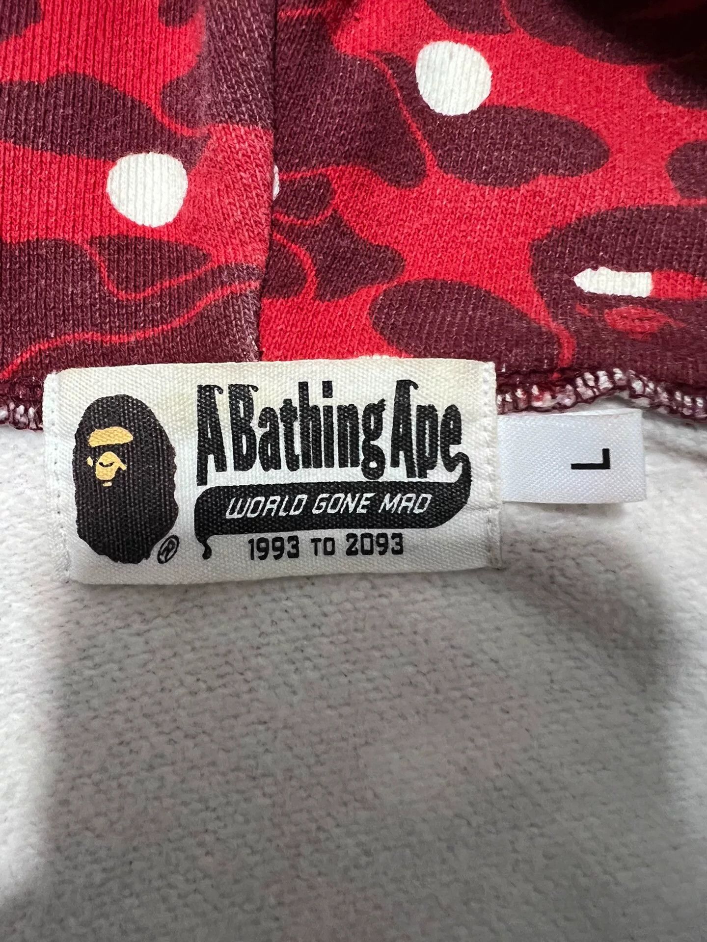 Bape Bape Shark Camo Multi Light Jacket l Men Size US L / EU 52-54 / 3 - 5 Thumbnail