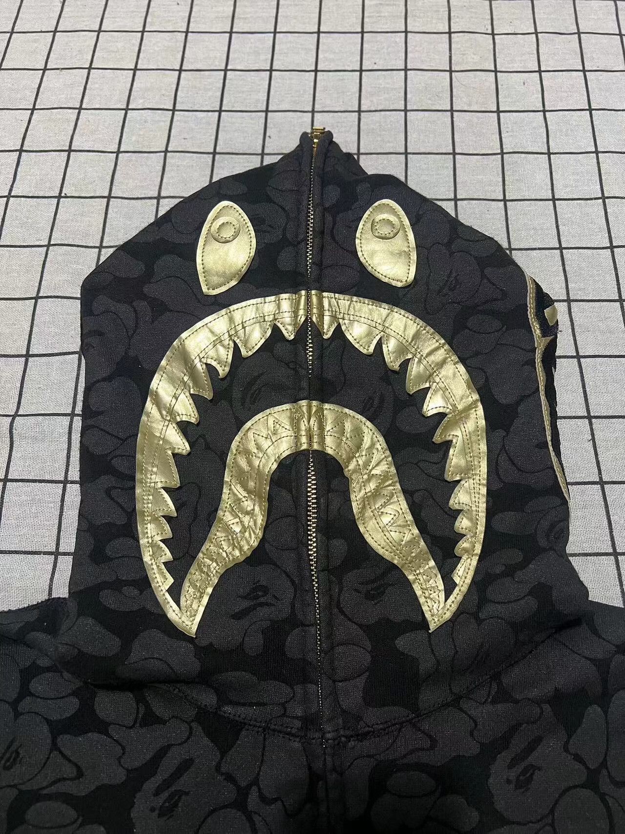 Bape Bape Limited Shark Black Light Jacket l Men Size US L / EU 52-54 / 3 - 3 Thumbnail