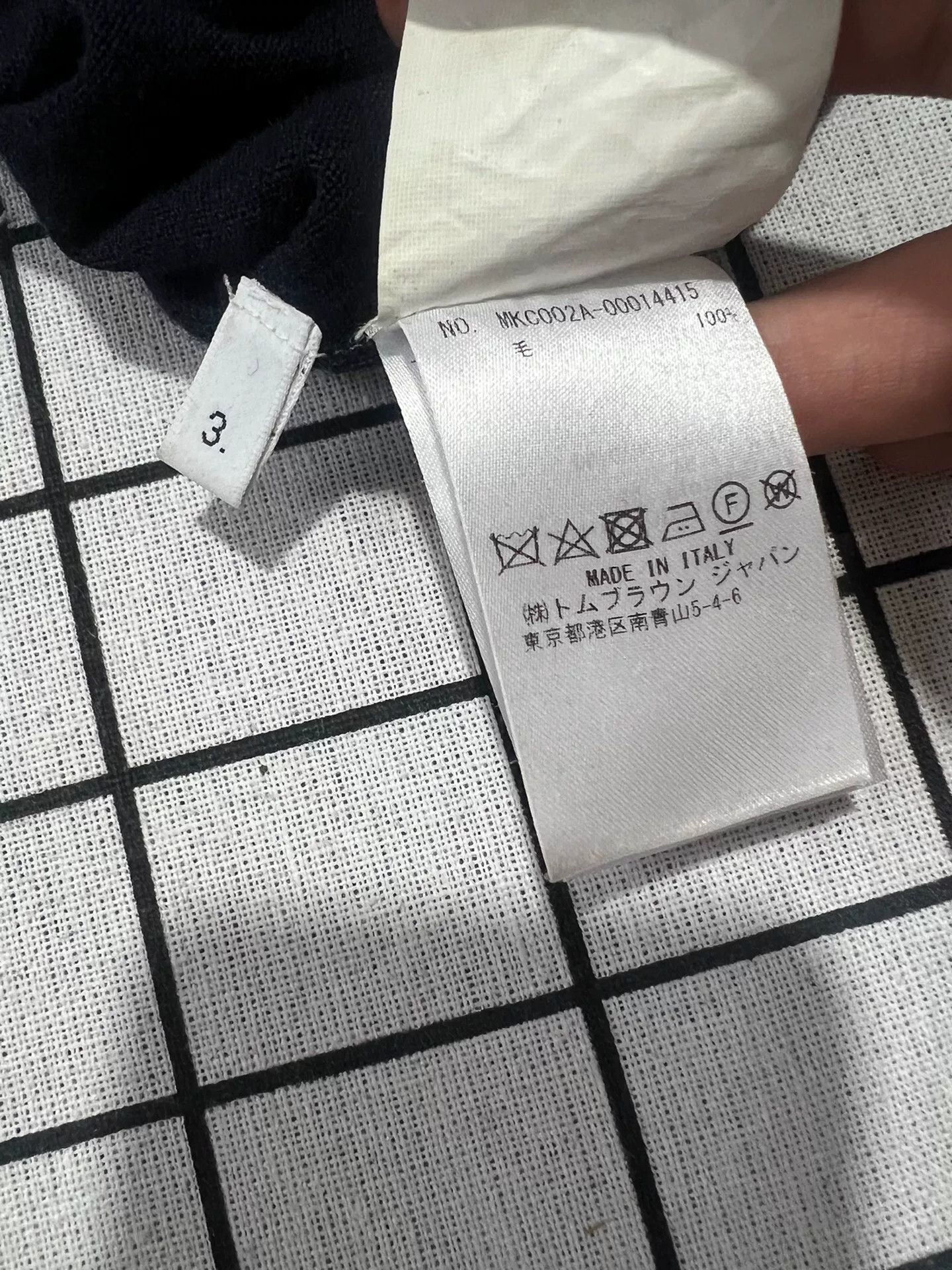 Thom Browne Thom Browne Wool Brown Sweater l Men Size US L / EU 52-54 / 3 - 5 Thumbnail
