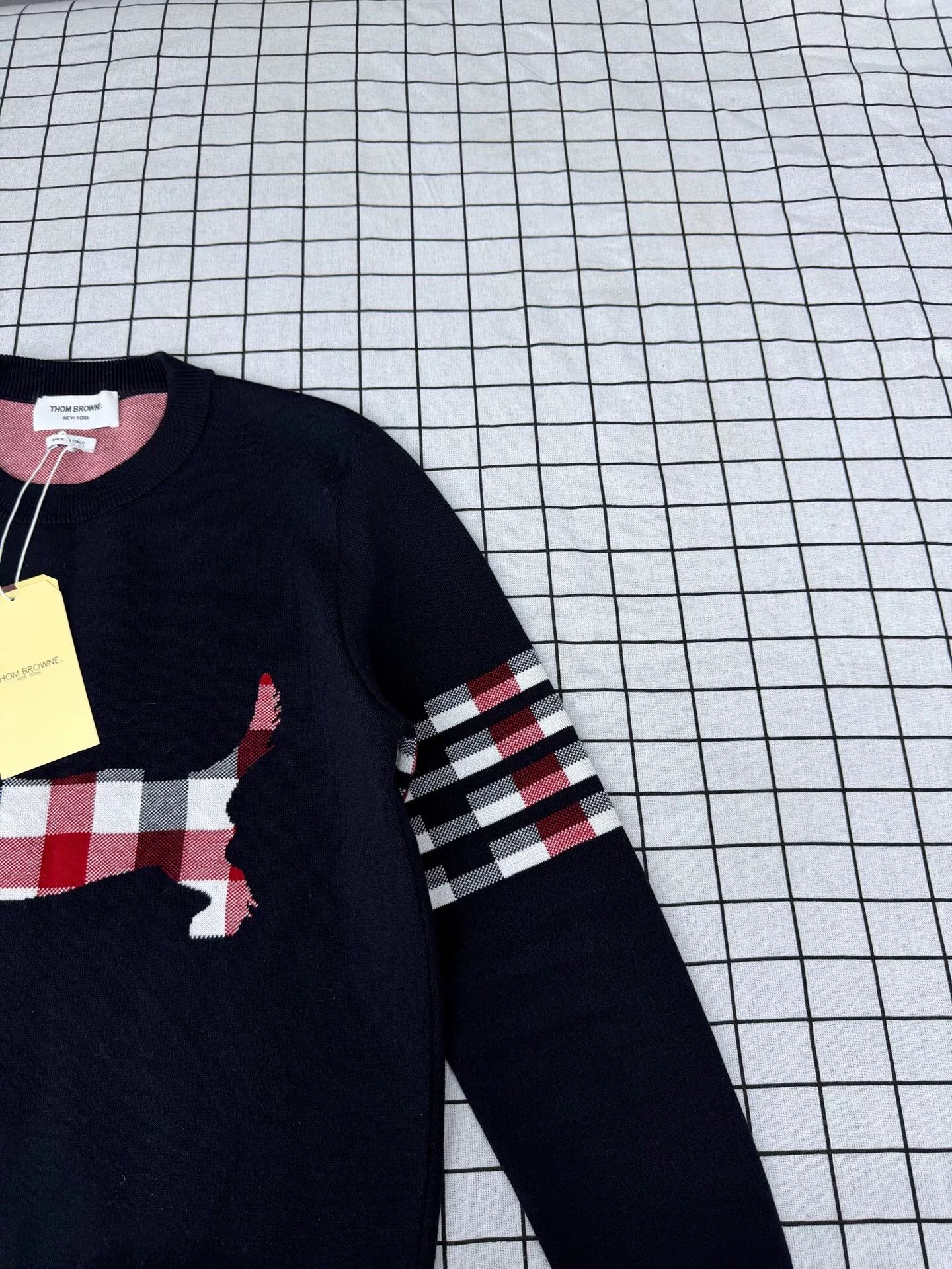 Thom Browne Thom Browne Knit Striped Brown Sweater m Men Size US M / EU 48-50 / 2 - 3 Thumbnail