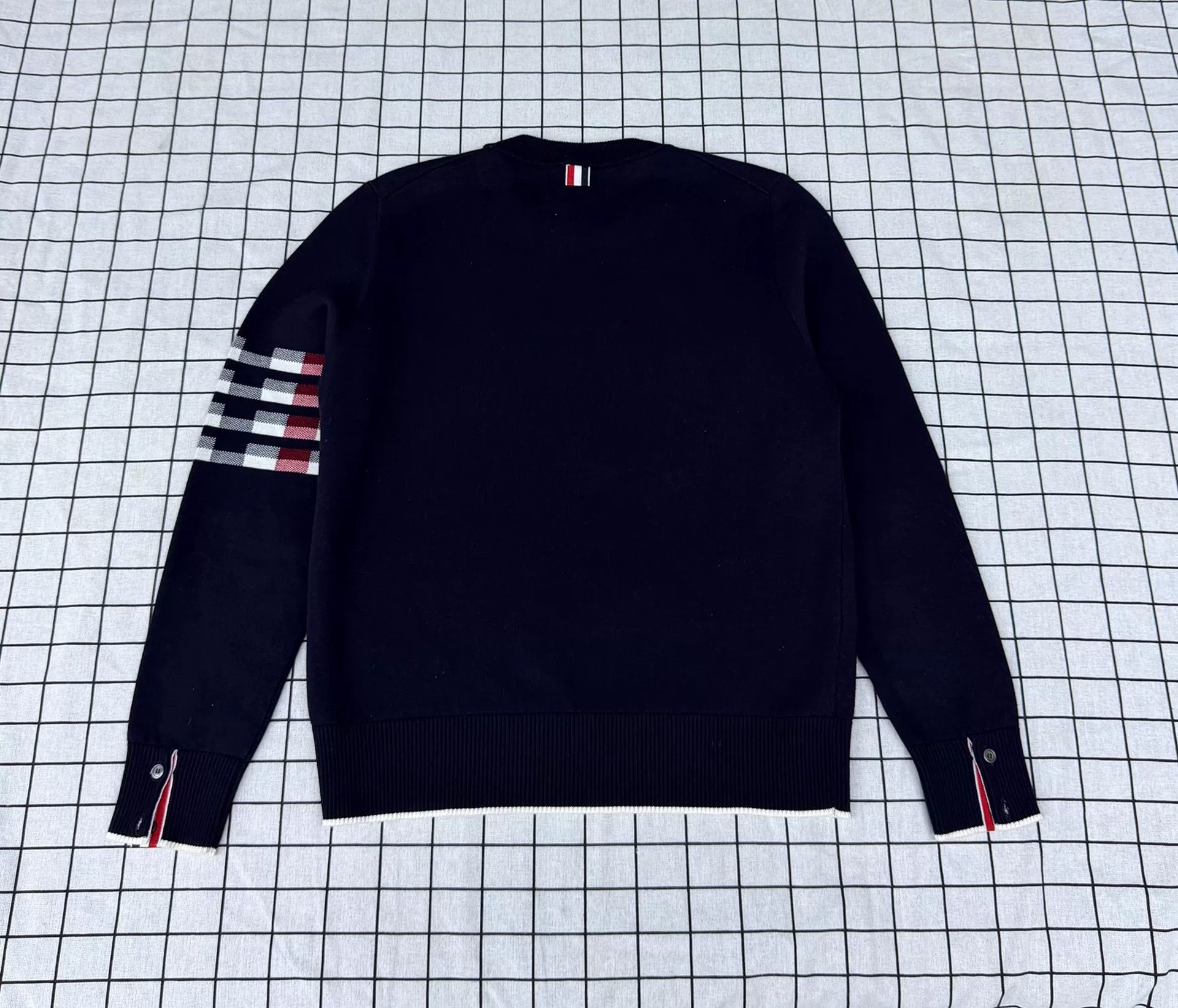 Thom Browne Thom Browne Knit Striped Brown Sweater m Men Size US M / EU 48-50 / 2 - 2 Thumbnail