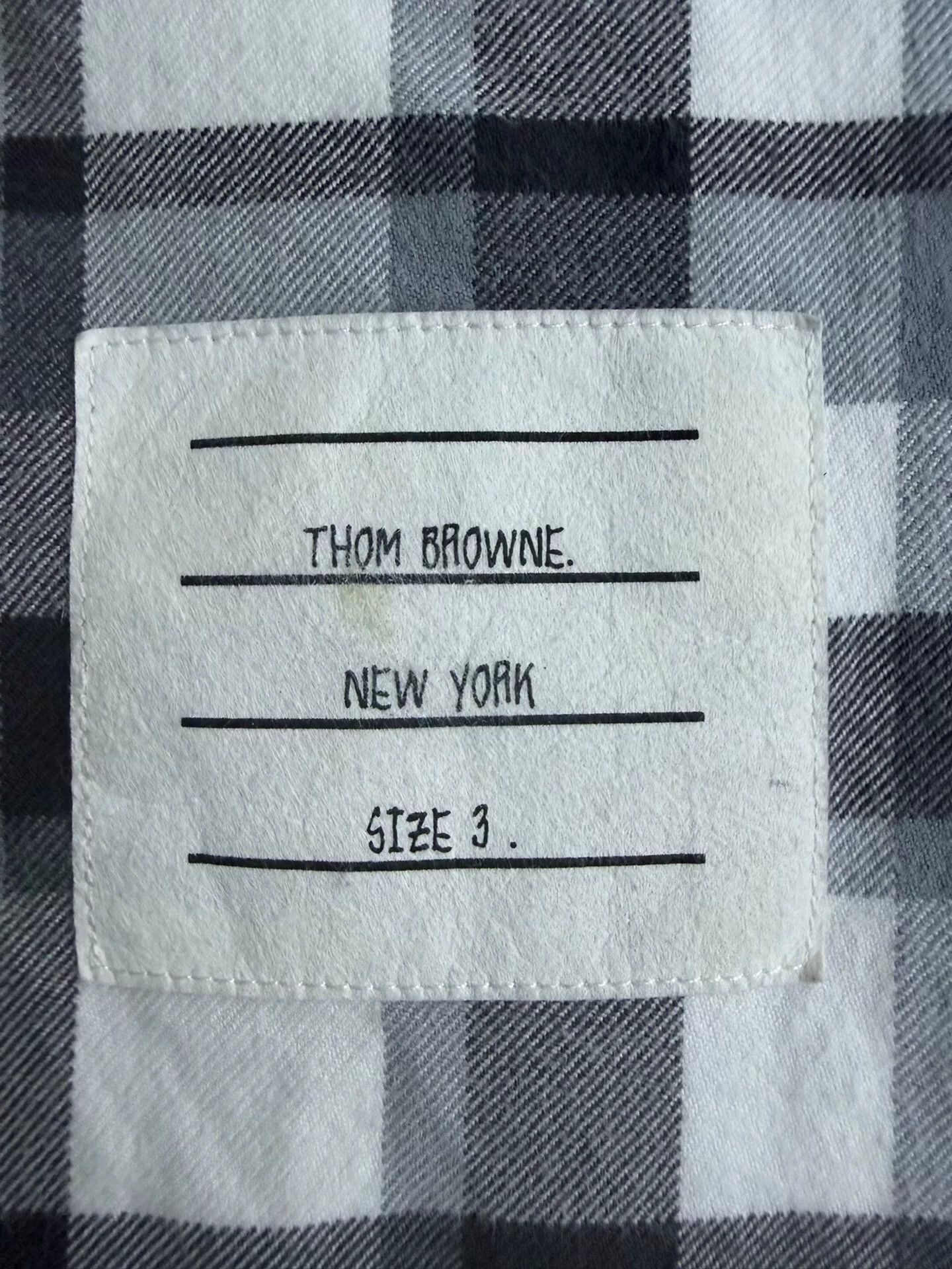 Thom Browne Thom Browne Plaid Brown Shirt xl Men Size US XL / EU 56 / 4 - 4 Thumbnail