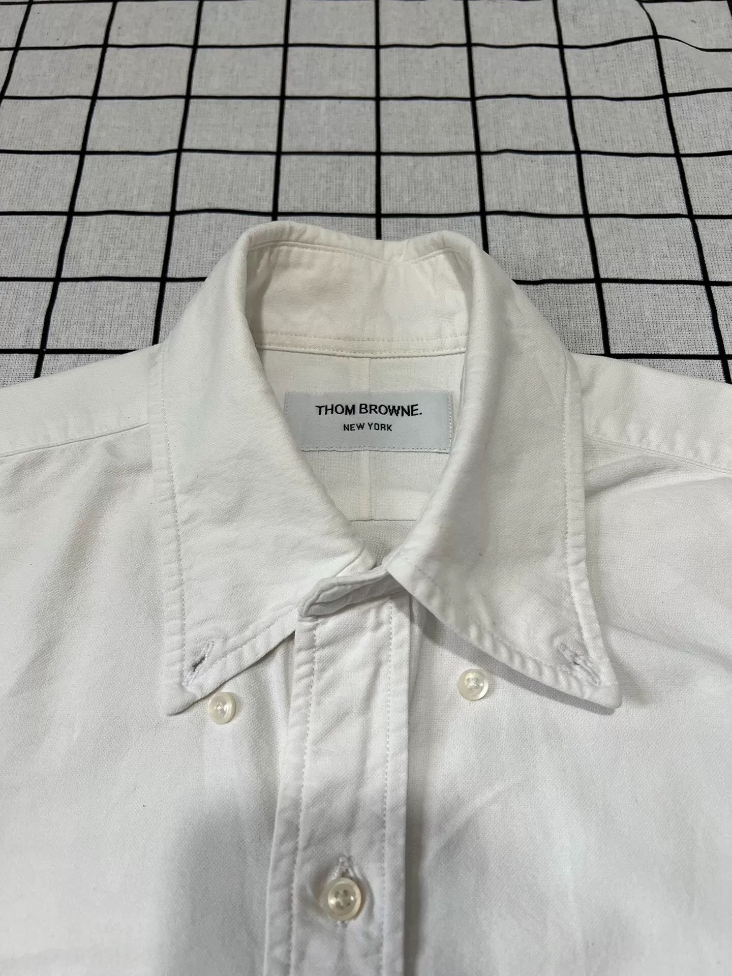 Thom Browne Thom Browne Brown Shirt xl Men Size US XL / EU 56 / 4 - 2 Thumbnail