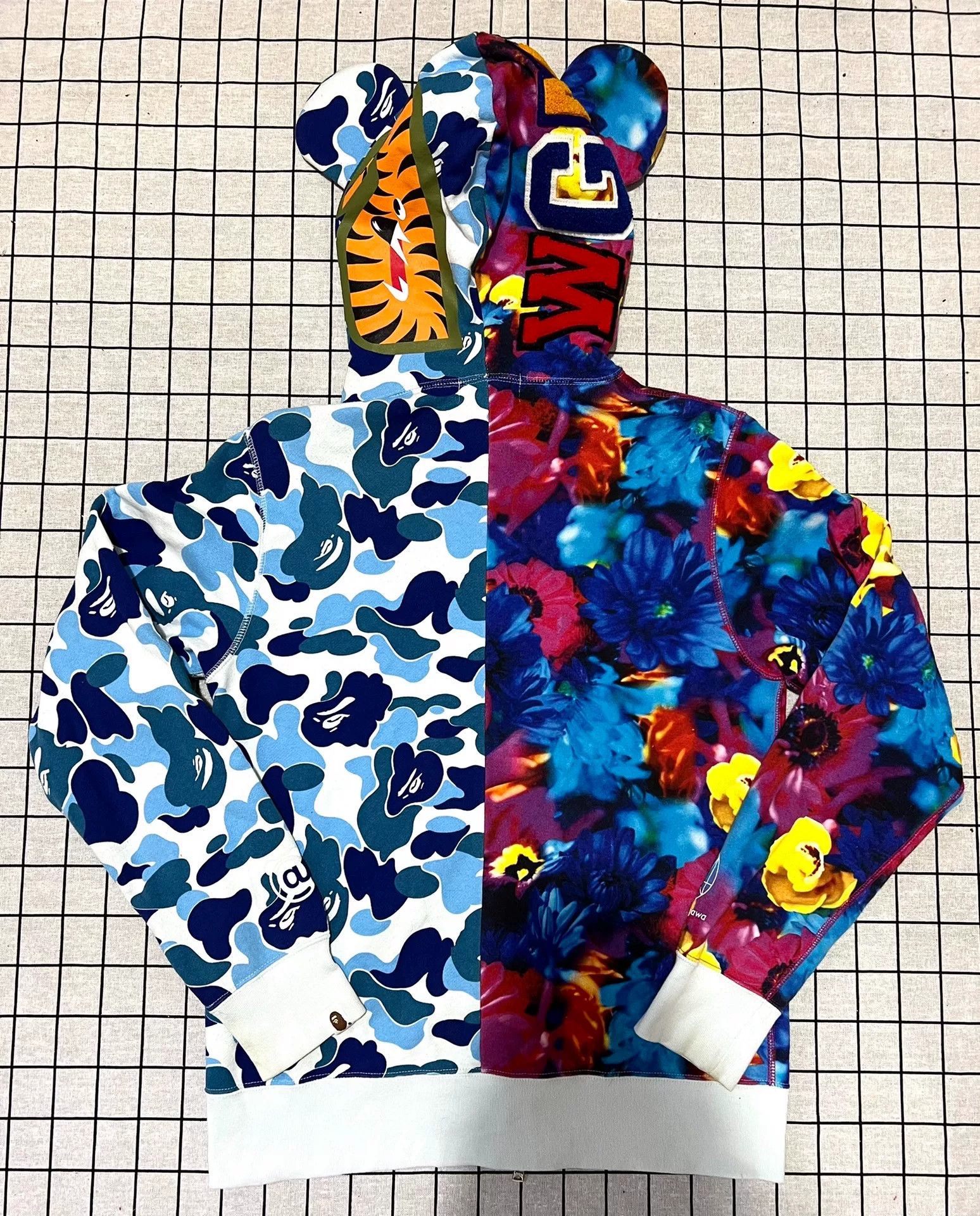Bape Bape Collab Multi Hoodie m Men Size US M / EU 48-50 / 2 - 2 Thumbnail