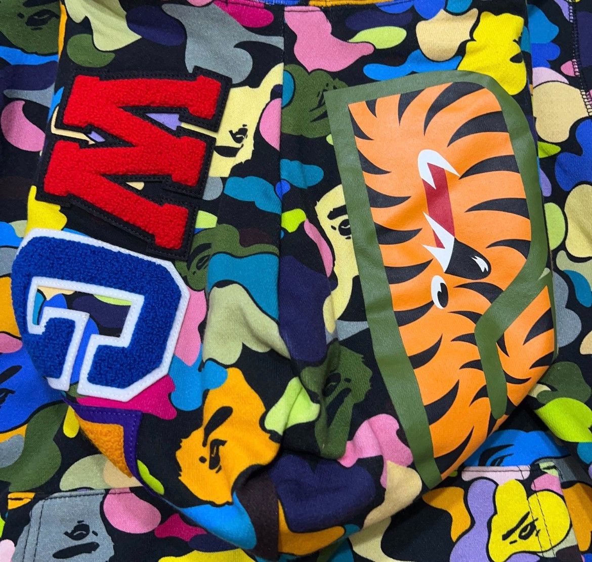 Bape Bape Shark Multi Hoodie xxl Men Size US XXL / EU 58 / 5 - 8 Thumbnail