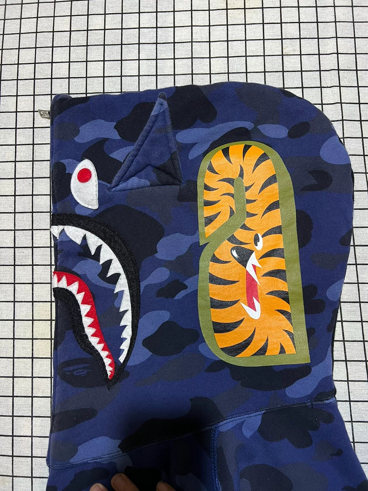 Bape Bape Collab Shark Multi Hoodie xl Men Size US XL / EU 56 / 4 - 4 Thumbnail