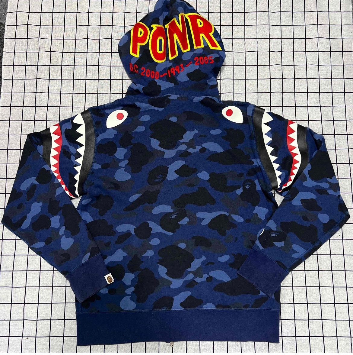 Bape Bape Shark Camo Multi Hoodie l Men Size US L / EU 52-54 / 3 - 2 Thumbnail