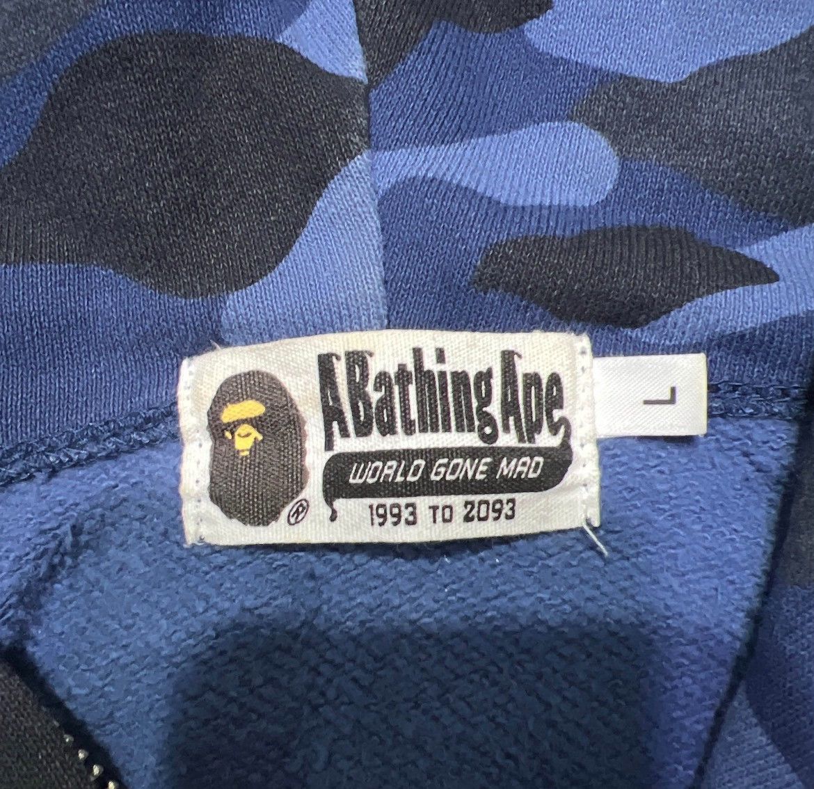 Bape Bape Shark Camo Multi Hoodie l Men Size US L / EU 52-54 / 3 - 4 Thumbnail