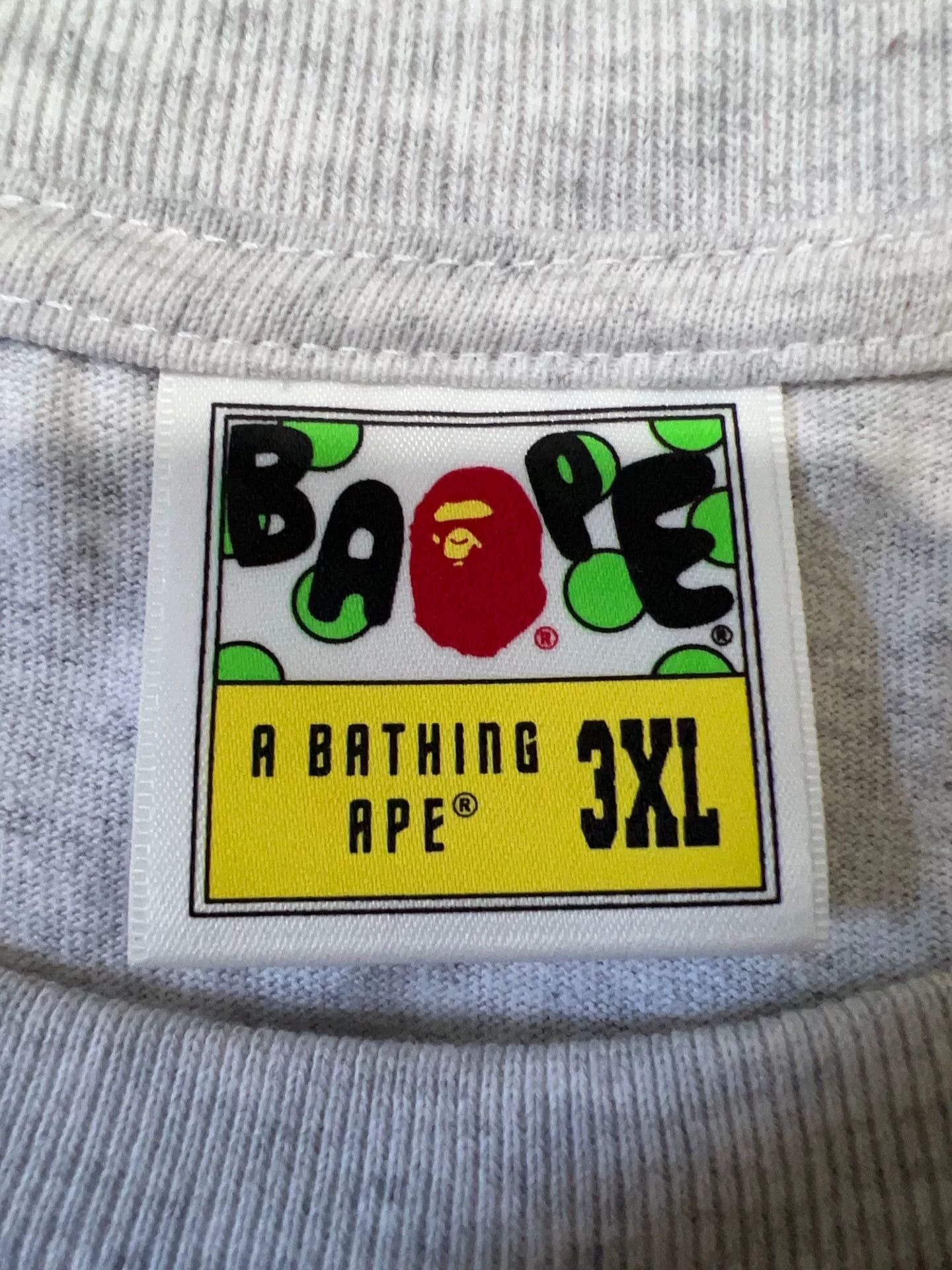 Bape Bape Ape Head Multi T-Shirt m Men Size US M / EU 48-50 / 2 - 5 Thumbnail
