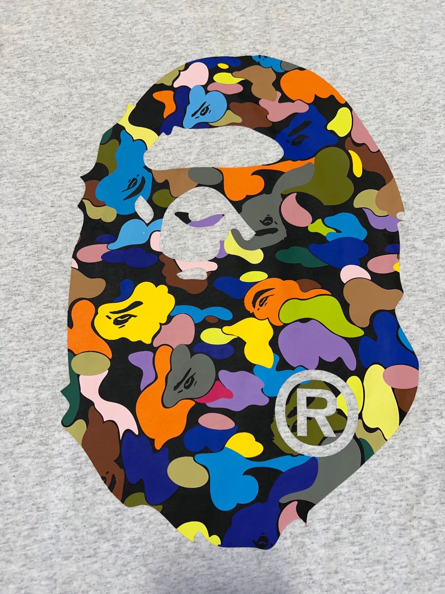 Bape Bape Ape Head Multi T-Shirt m Men Size US M / EU 48-50 / 2 - 3 Thumbnail