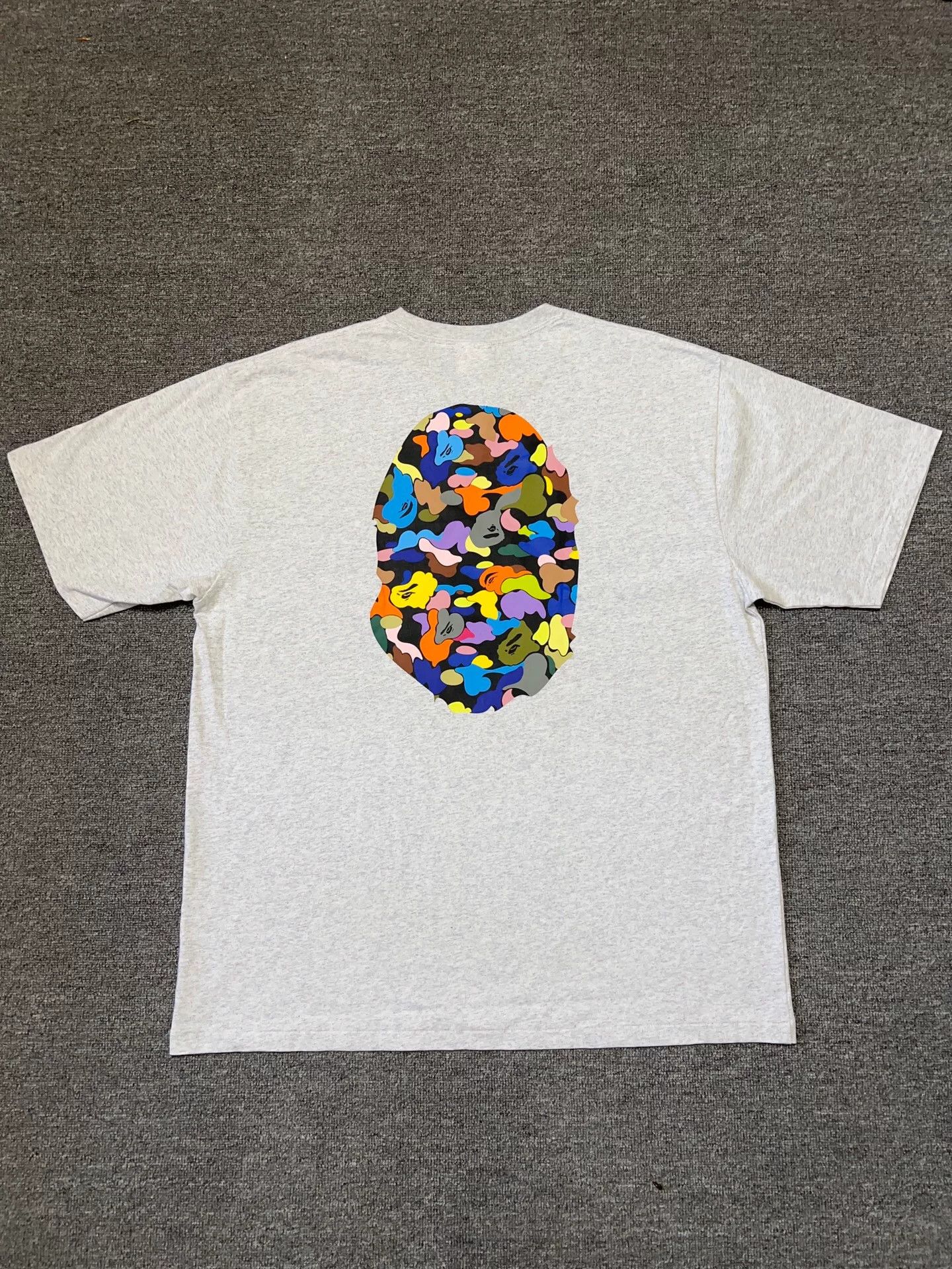 Bape Bape Ape Head Multi T-Shirt m Men Size US M / EU 48-50 / 2 - 2 Thumbnail