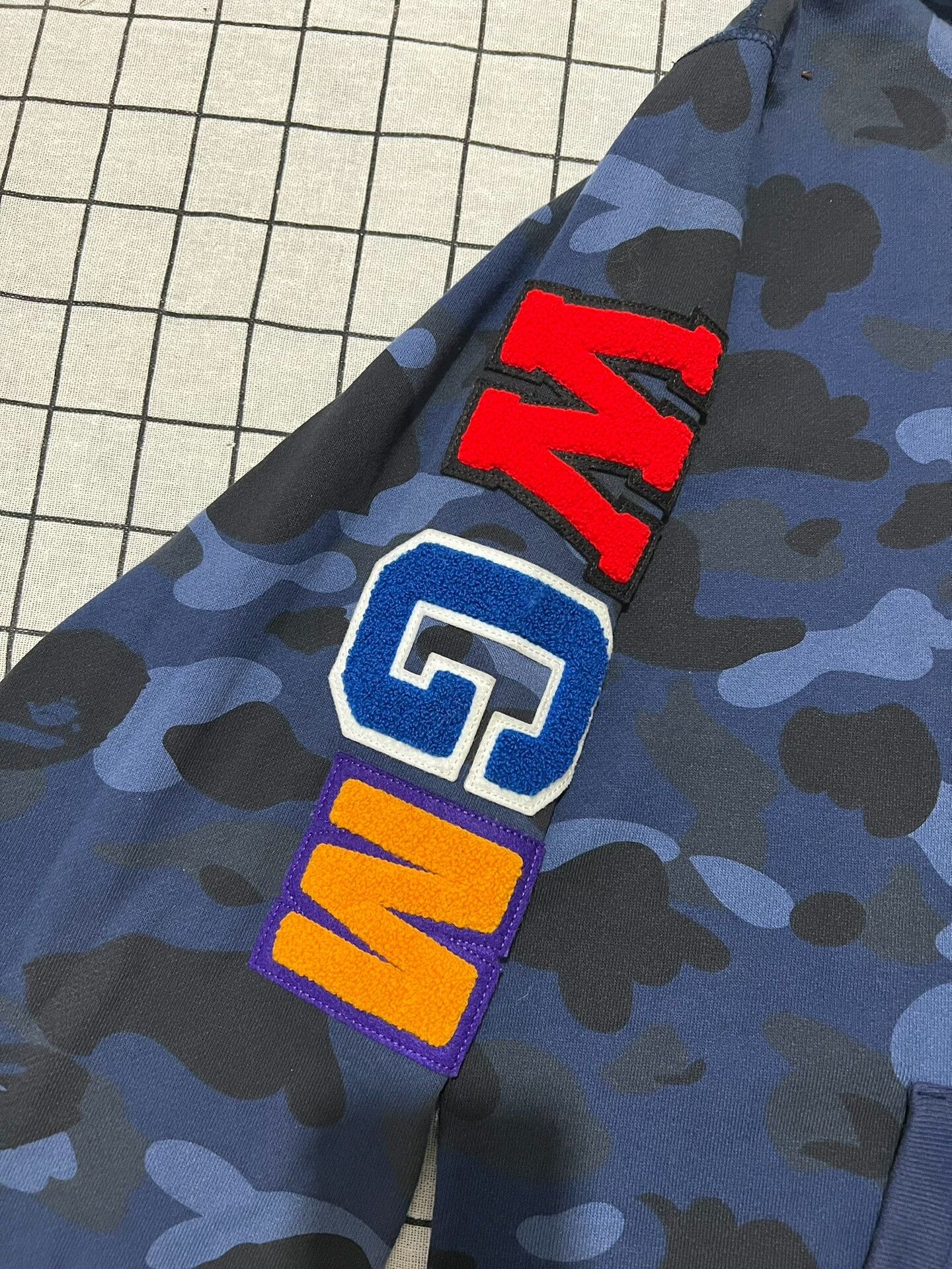 Bape Bape Shark Camo Multi Hoodie xl Men Size US XL / EU 56 / 4 - 4 Thumbnail