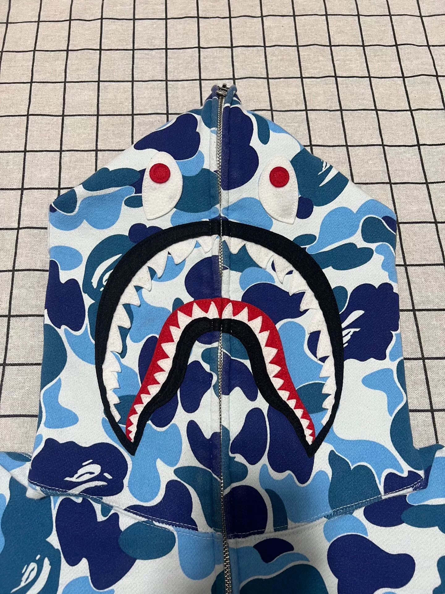 Bape Bape Shark Camo Multi Light Jacket l Men Size US L / EU 52-54 / 3 - 3 Thumbnail