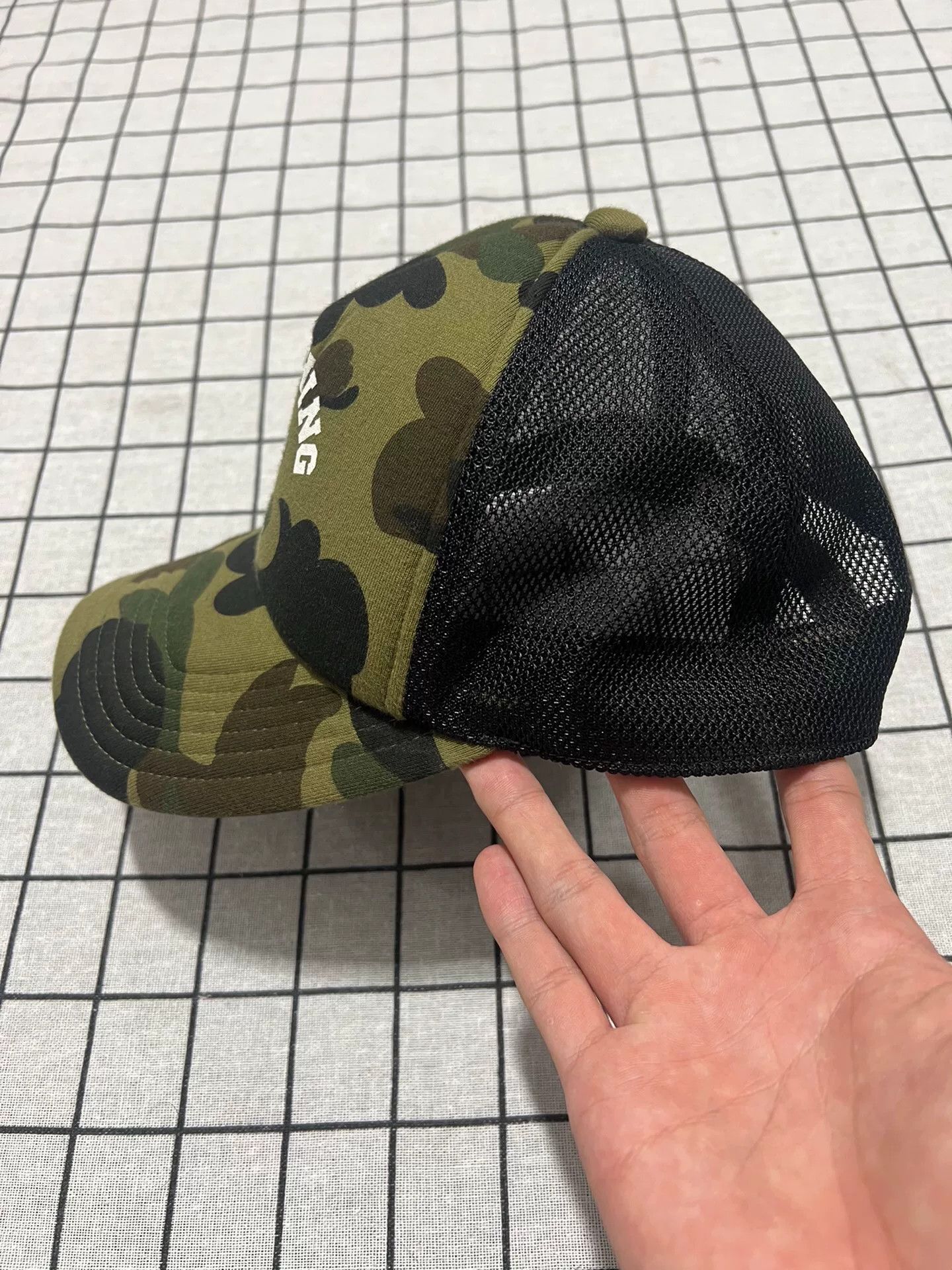 Bape Bape Tiger Camo Green Hat one size Men Size ONE SIZE - 4 Thumbnail