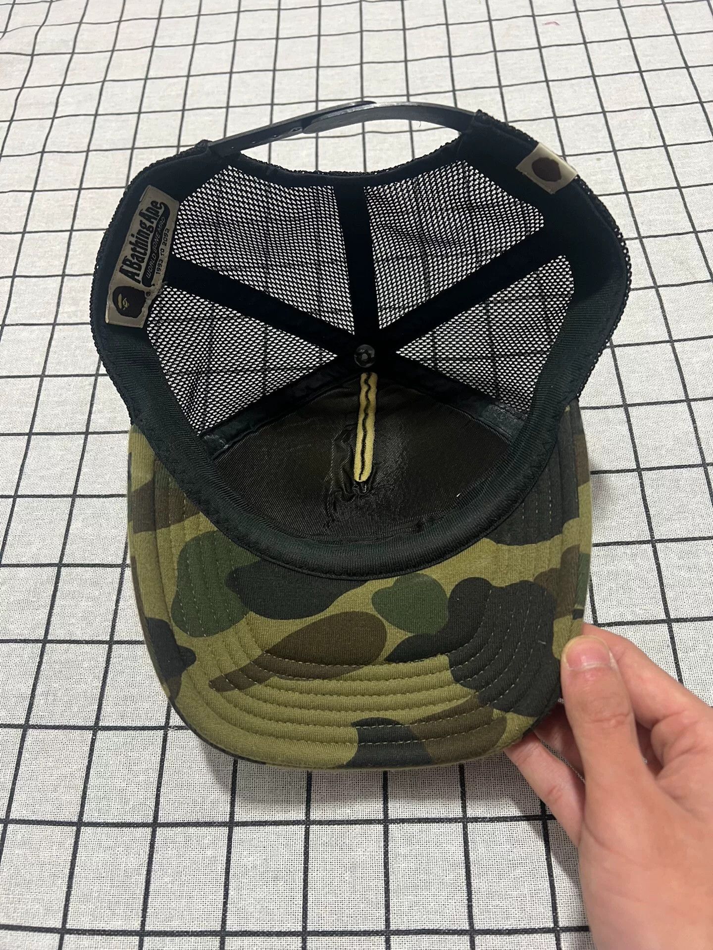 Bape Bape Tiger Camo Green Hat one size Men Size ONE SIZE - 2 Thumbnail