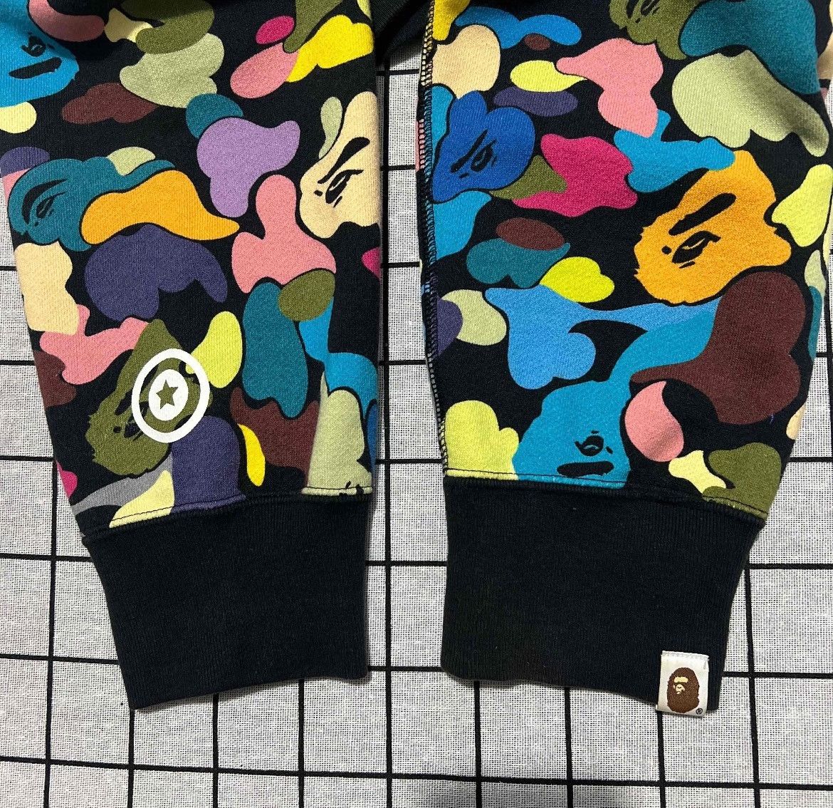 Bape Bape Denim Shark Black Light Jacket xl Men Size US XL / EU 56 / 4 - 4 Thumbnail