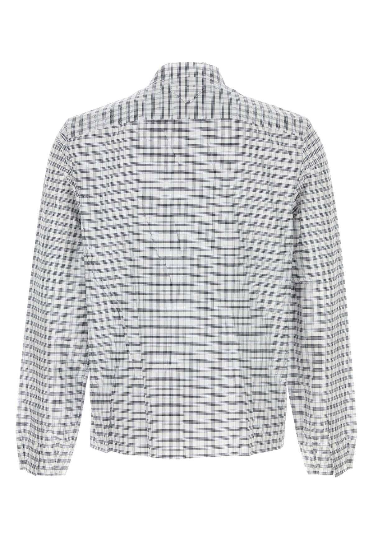 Prada Embroidered Cotton Shirt Size US XL / EU 56 / 4 - 2 Thumbnail