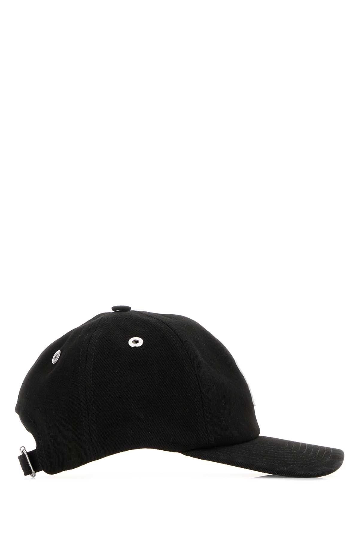 AMI Black Cotton Baseball Cap Size ONE SIZE - 2 Thumbnail