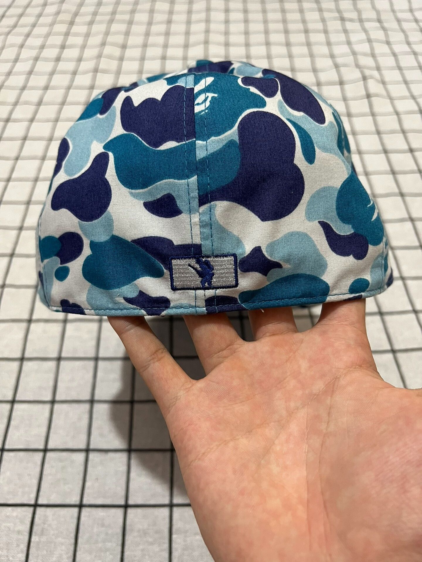 Bape Bape Retro Camo Blue Hat one size Men Size ONE SIZE - 2 Thumbnail