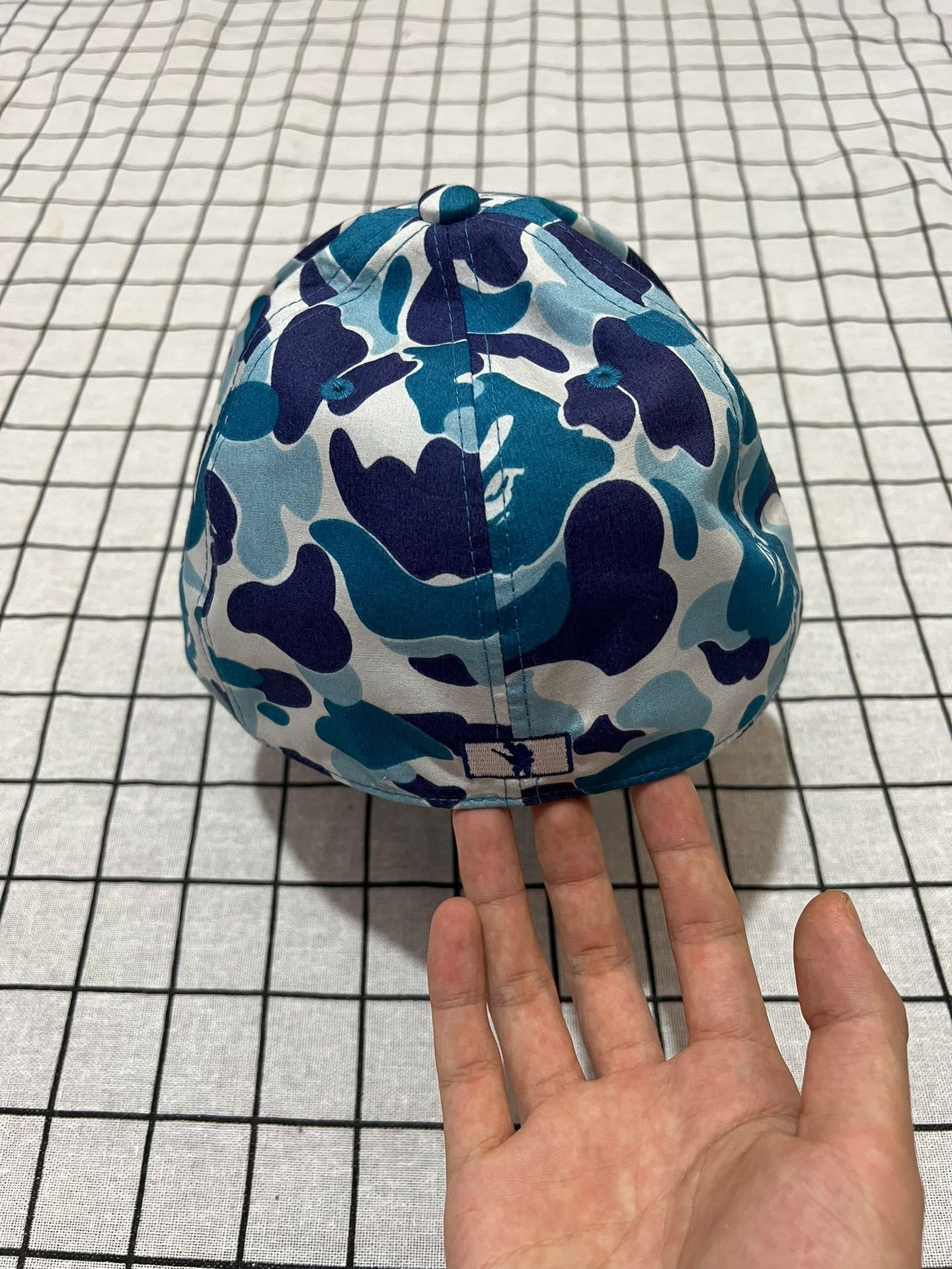Bape Bape Retro Camo Blue Hat one size Men Size ONE SIZE - 3 Thumbnail
