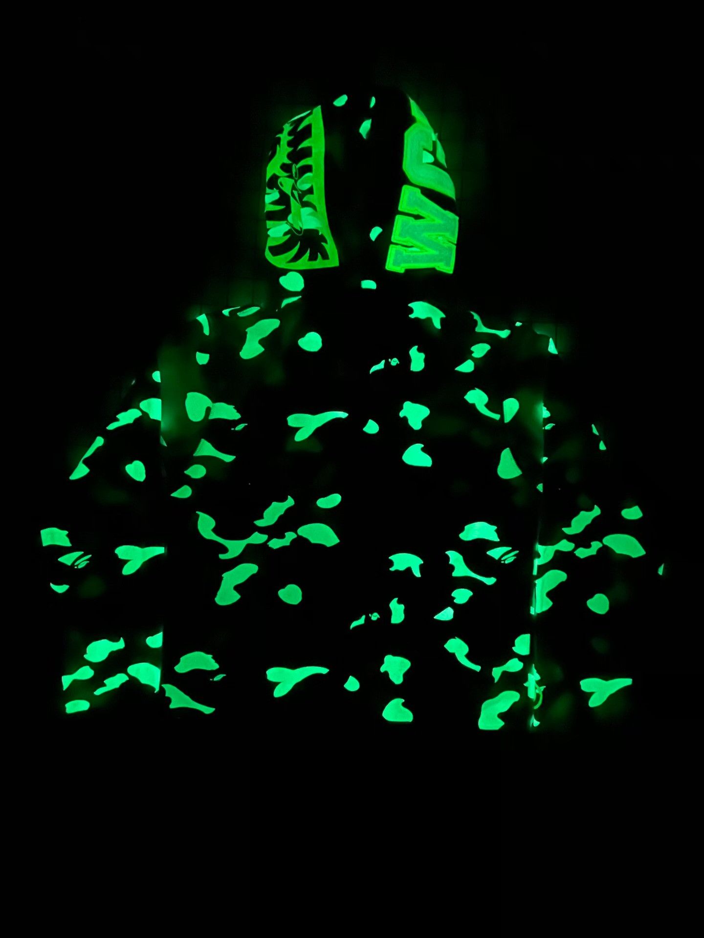 Bape Bape Shark Camo Multi Hoodie m Men Size US M / EU 48-50 / 2 - 9 Thumbnail