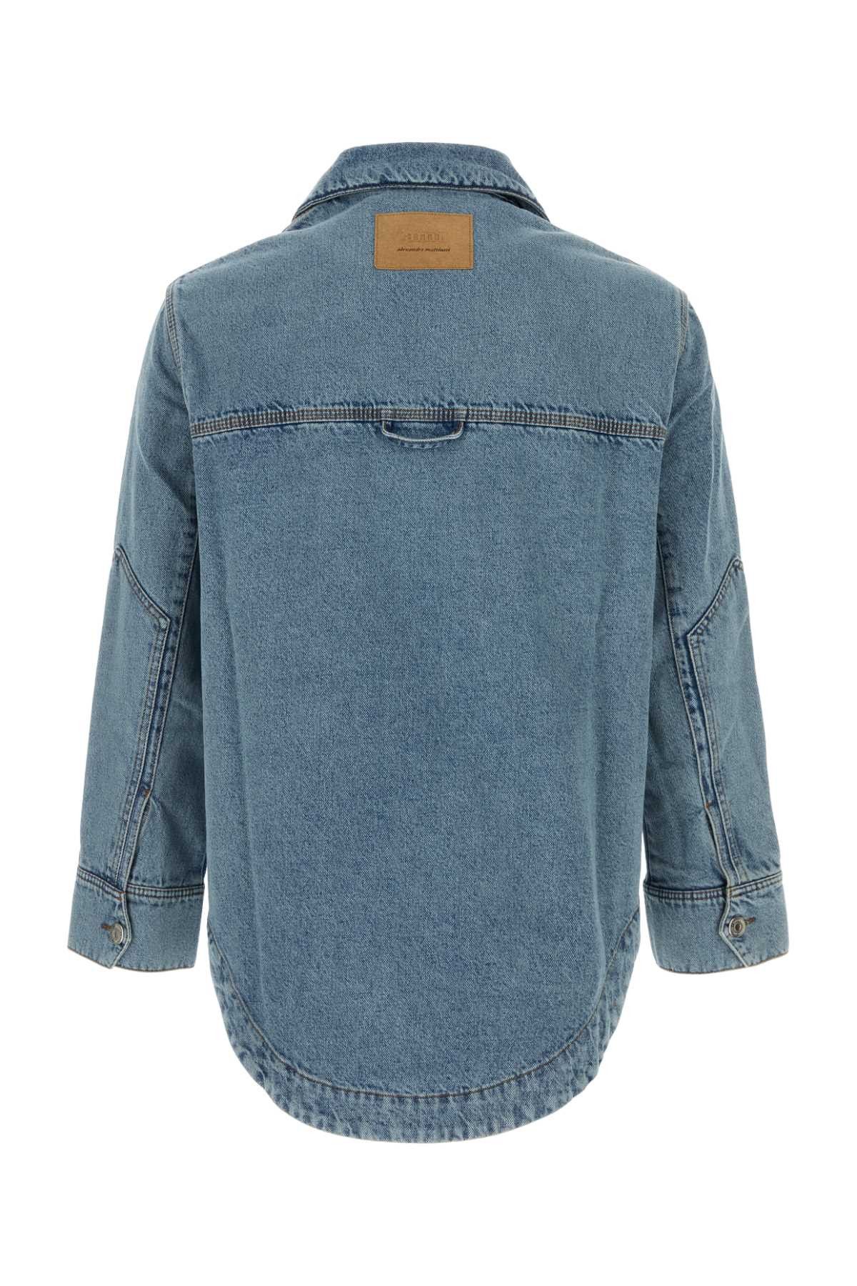 AMI Denim Shirt Size US XL / EU 56 / 4 - 2 Thumbnail