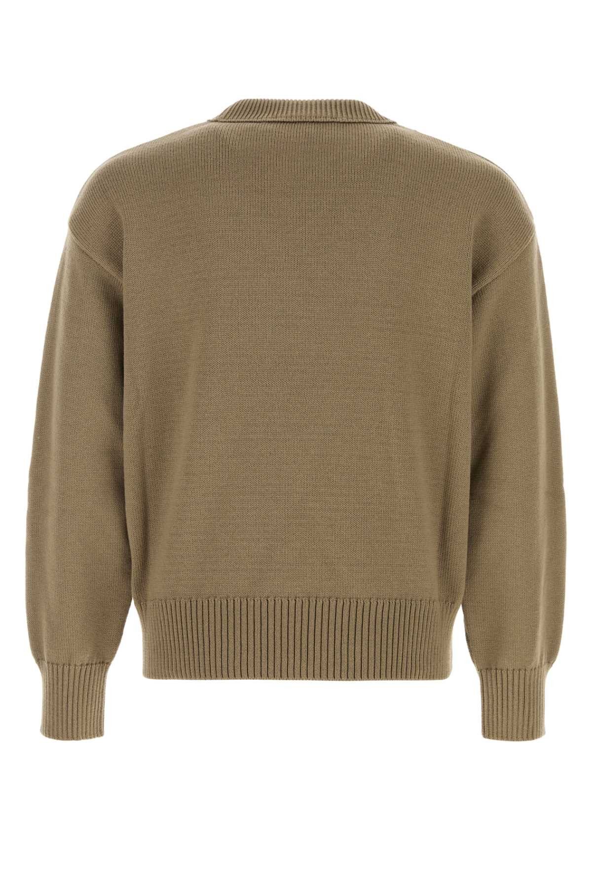 AMI Cappuccino Wool Blend Sweater Size US M / EU 48-50 / 2 - 2 Thumbnail