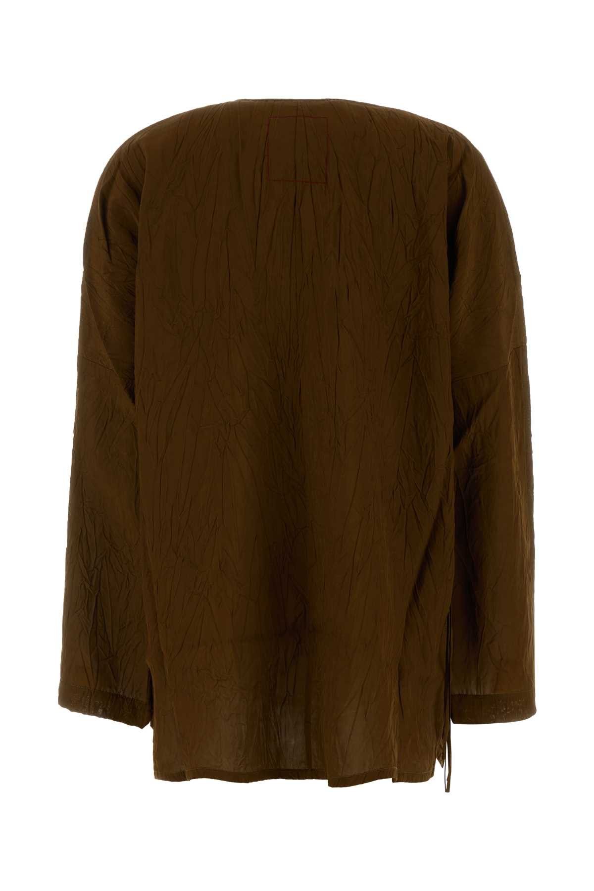 Uma Wang Mud Jersey Tanesha Blouse Size M / US 6-8 / IT 42-44 - 2 Thumbnail