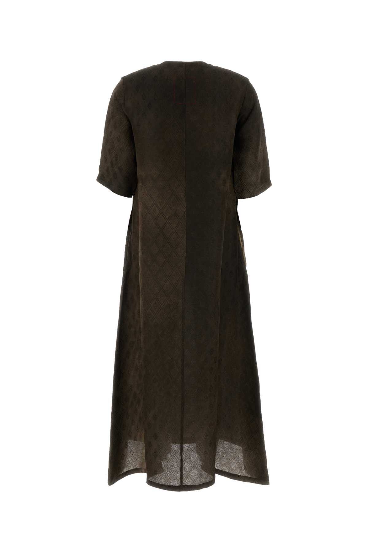 Uma Wang Brown Jersey Apostle Tunic Dress Size M / US 6-8 / IT 42-44 - 2 Thumbnail