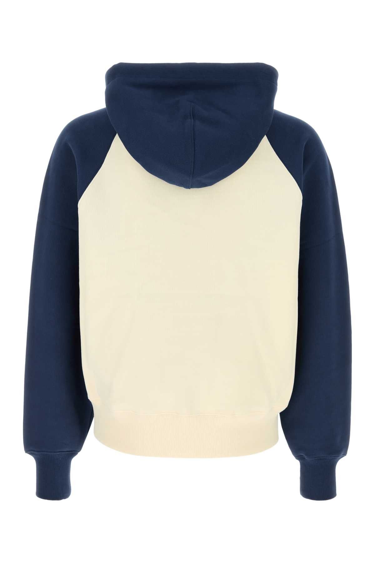 AMI Two-Tone Cotton Sweatshirt Size US L / EU 52-54 / 3 - 2 Thumbnail