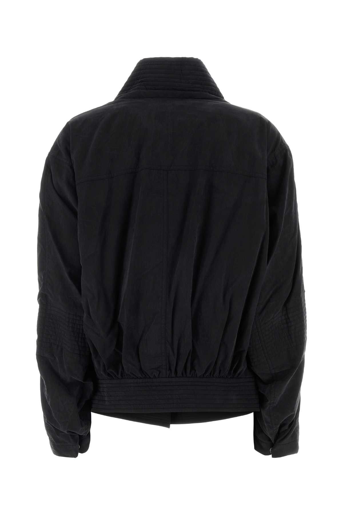 Isabel Marant Black Lyocell Theresa Jacket Size M / US 6-8 / IT 42-44 - 2 Thumbnail