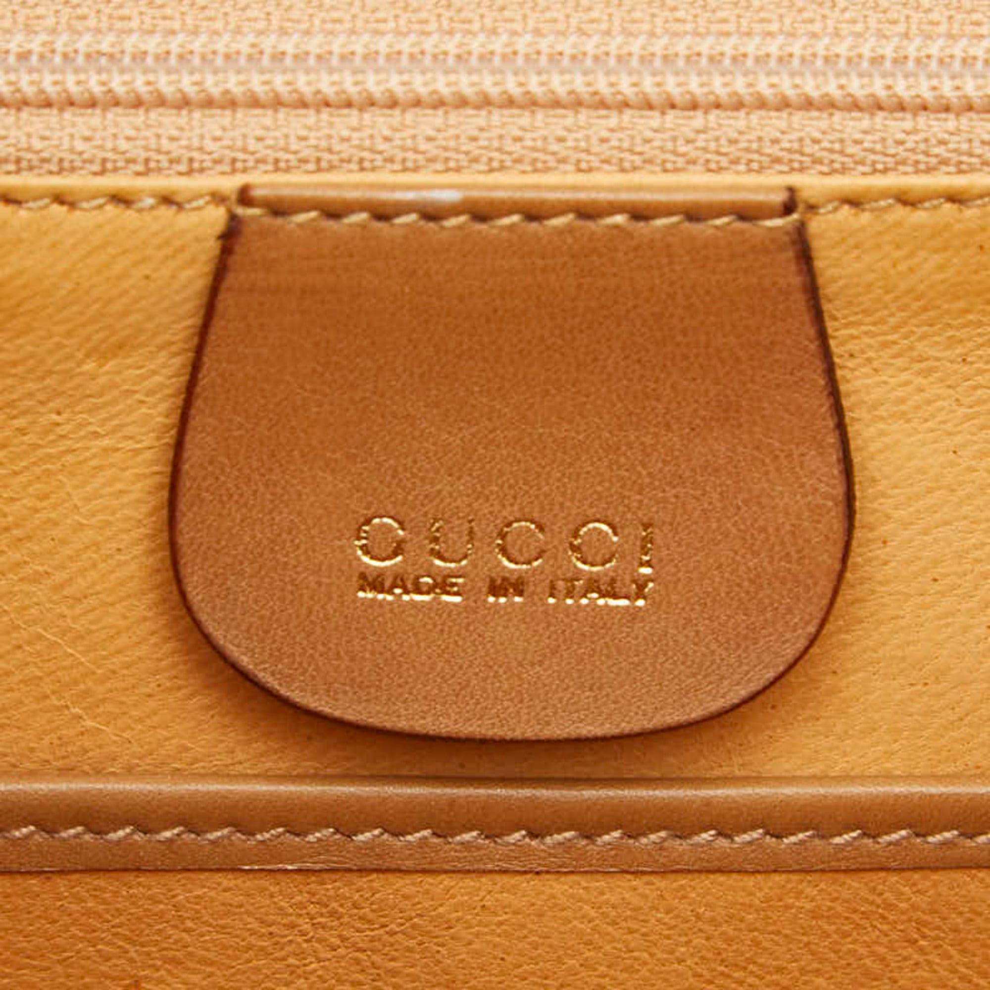 Gucci Gucci Bamboo Handbag Shoulder Bag 2WAY 000 46 0188 Brown Leather Women's GUCCI Size ONE SIZE - 11 Thumbnail